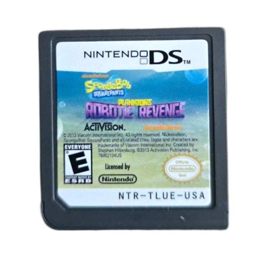 SpongeBob SquarePants: Plankton's Robotic Revenge Nintendo DS (Cartridge) Tested
